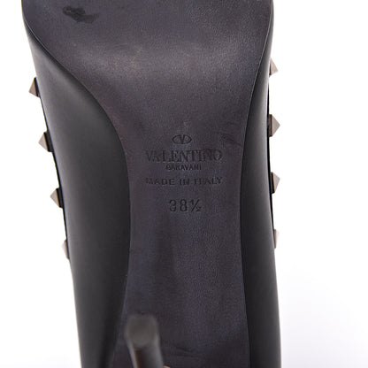 Valentino Garavani Nappa Rockstud 100mm Pumps 38.5 Black 6 of 10