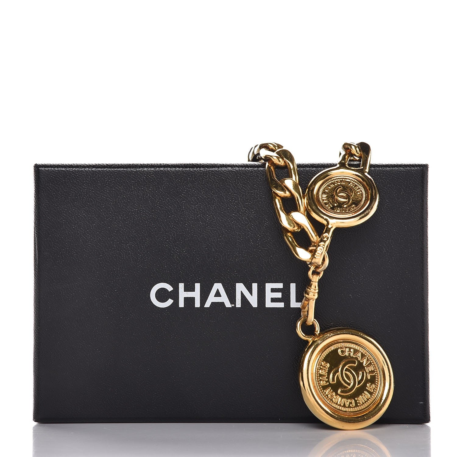 Chanel Chain 31 Rue Cambon Medallion Belt Gold 8 of 8