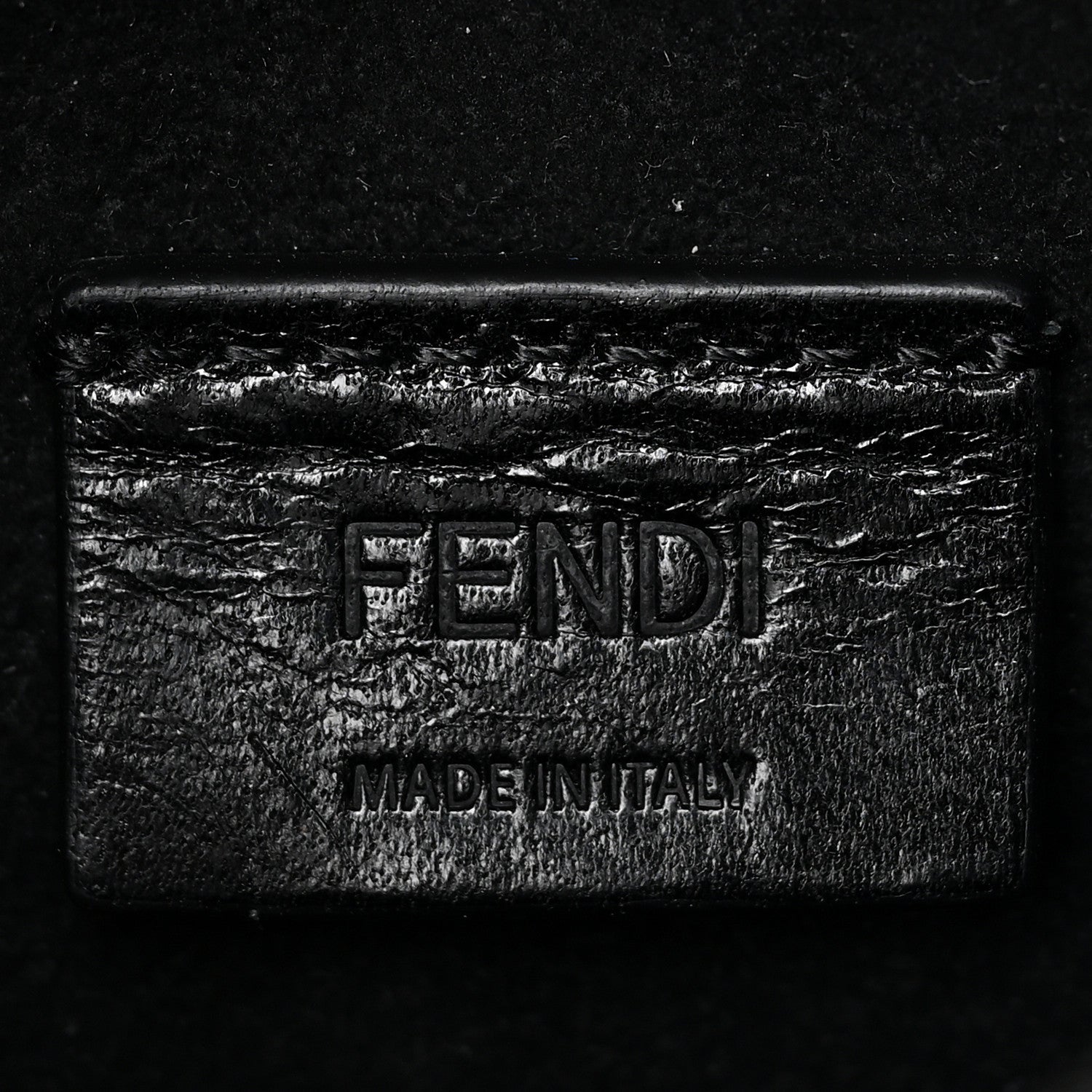 Fendi X SARAH COLEMAN Glazed Fabric Micro FF Vertigo Phone Holder Cyber Blue 6 of 13