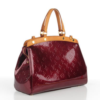 Louis Vuitton Vernis Brea MM Rouge Fauviste 3 of 8