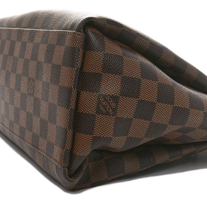 Louis Vuitton Damier Ebene Odeon Tote MM Black 9 of 9