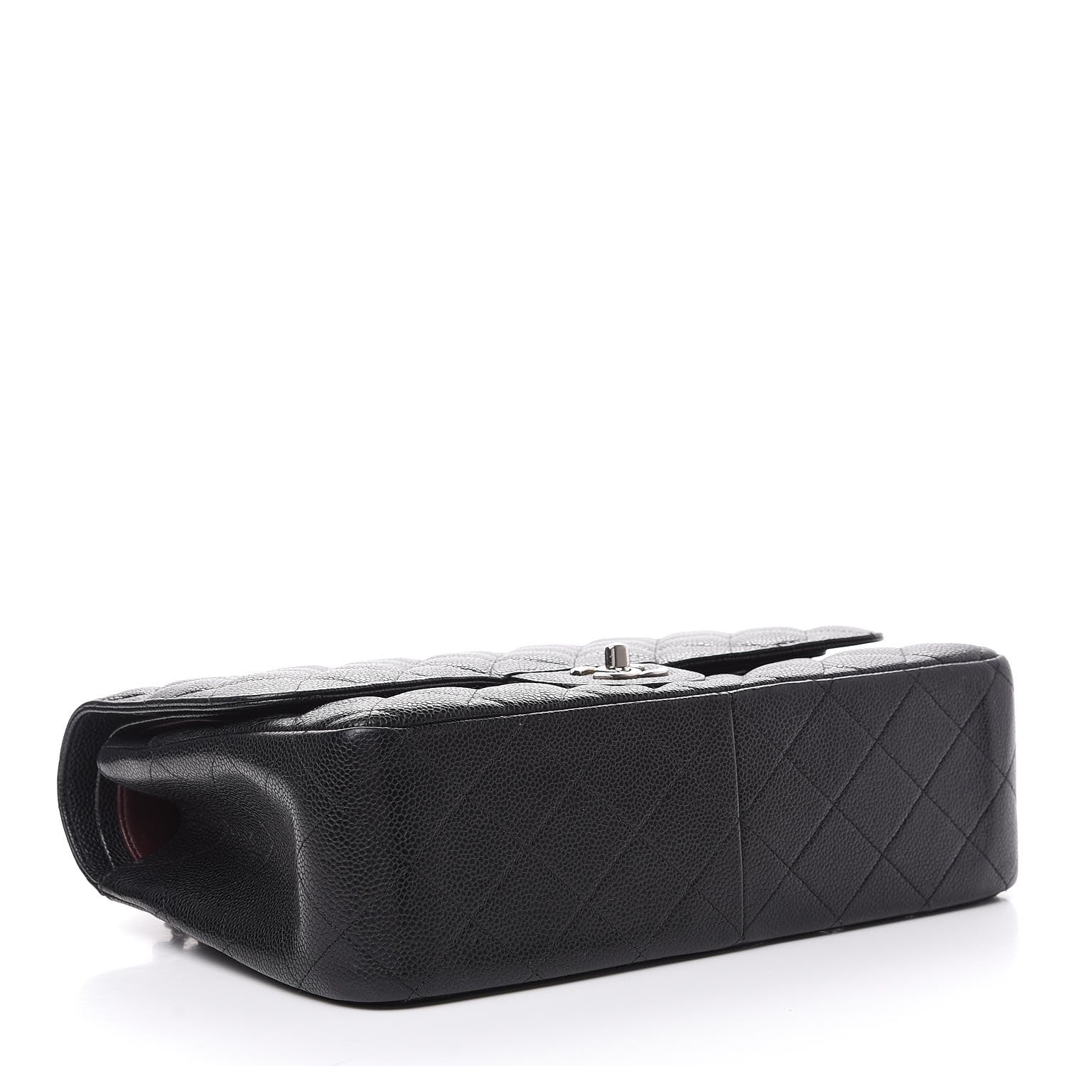 Chanel Caviar Quilted Jumbo Double Flap Black 3 of 11