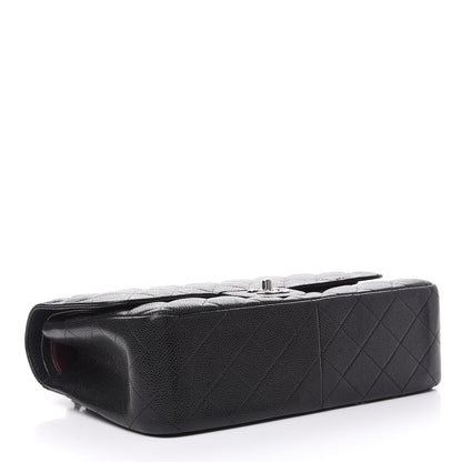 Chanel Caviar Quilted Jumbo Double Flap Black 3 of 11