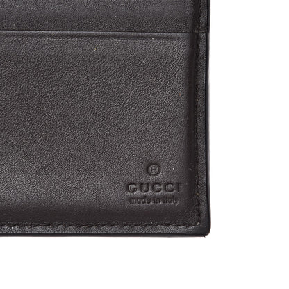 Gucci GG Plus Monogram Bi-Fold Wallet Dark Brown 6 of 7