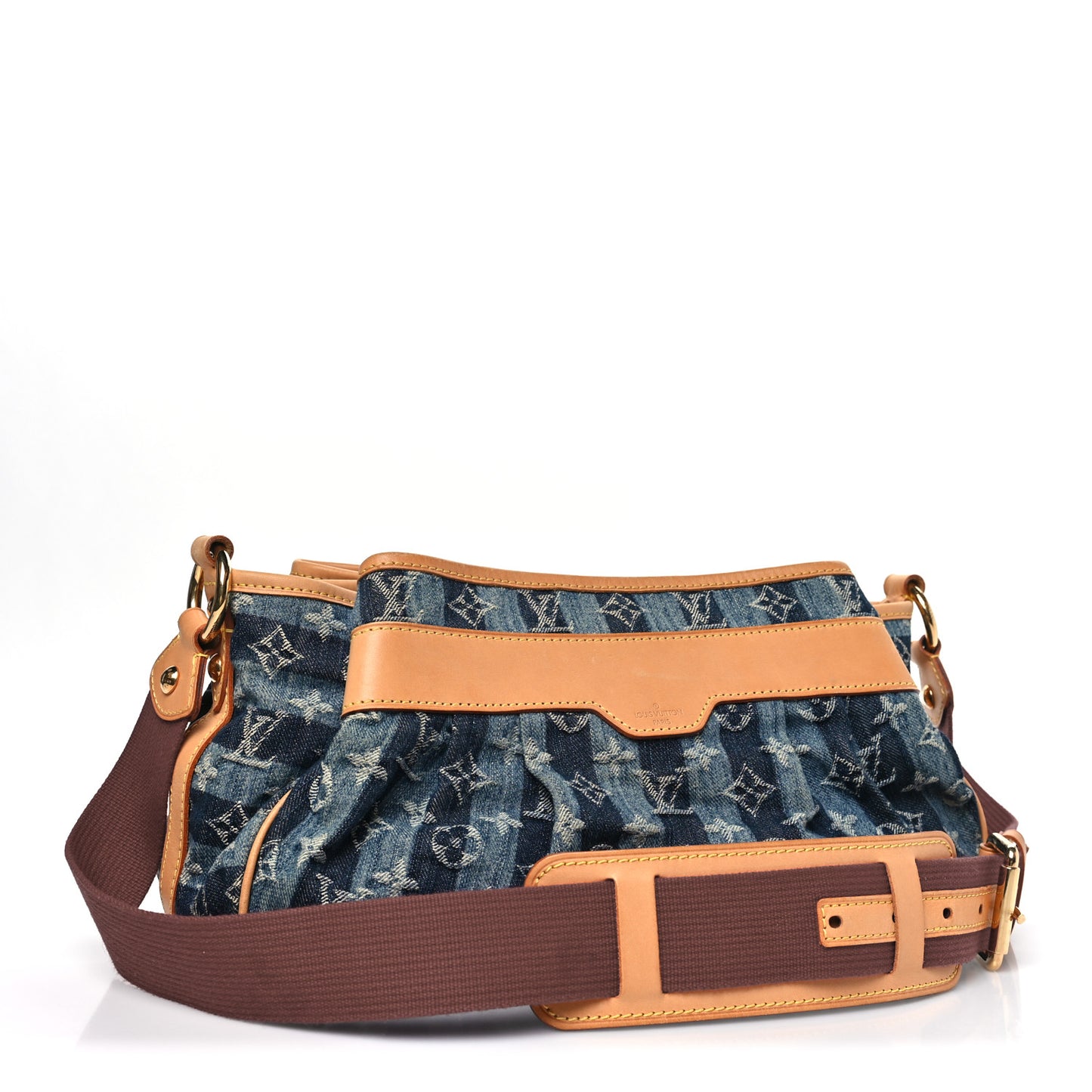 Denim Raye Porte Epaule MM