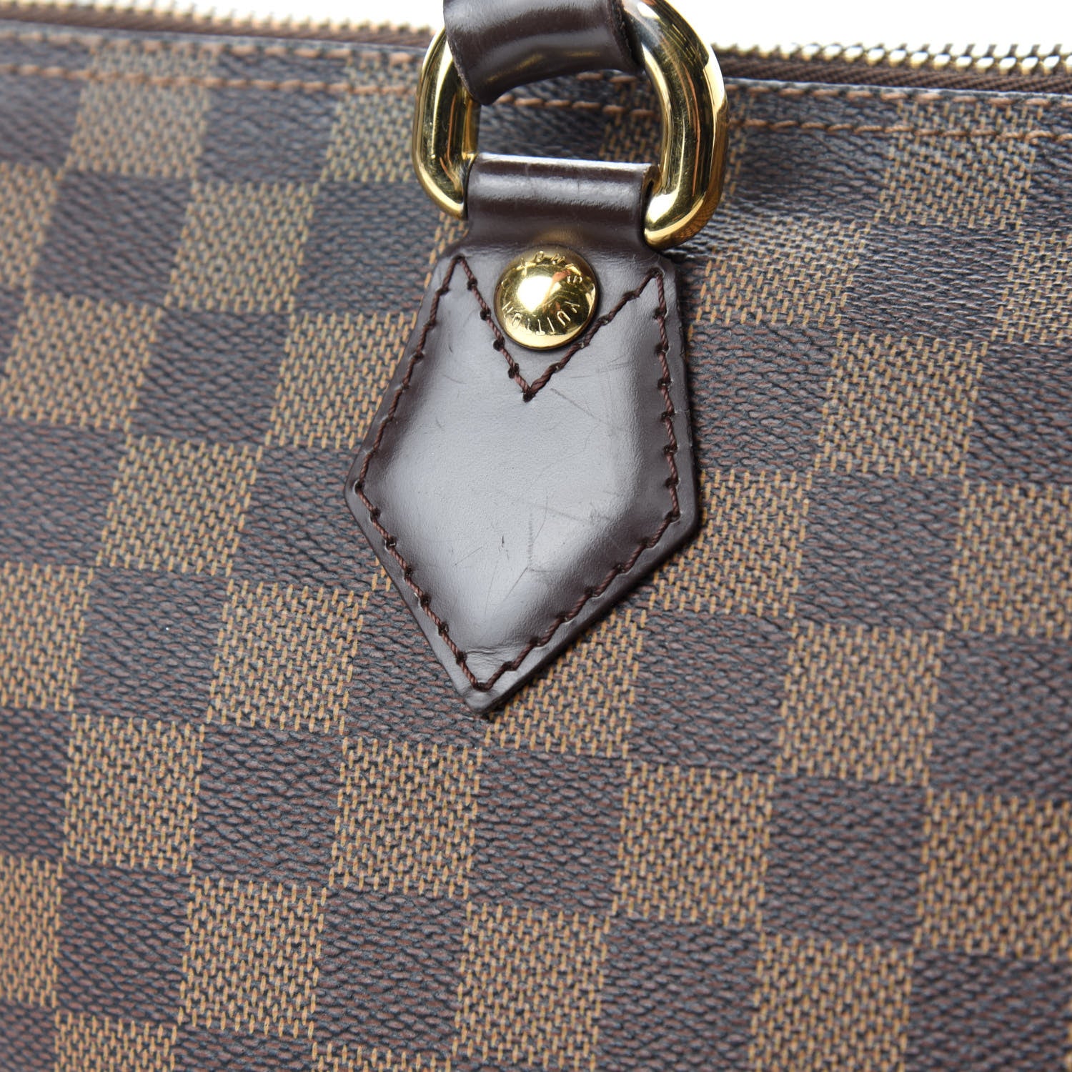 Louis Vuitton Damier Ebene Saleya MM 9 of 15