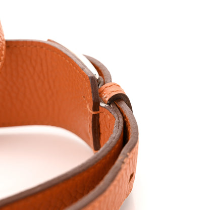 Hermes Taurillon Clemence Jypsiere 28 Orange 12 of 12