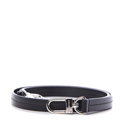 Louis Vuitton Calfskin Alma BB Shoulder Strap Black 1 of 2