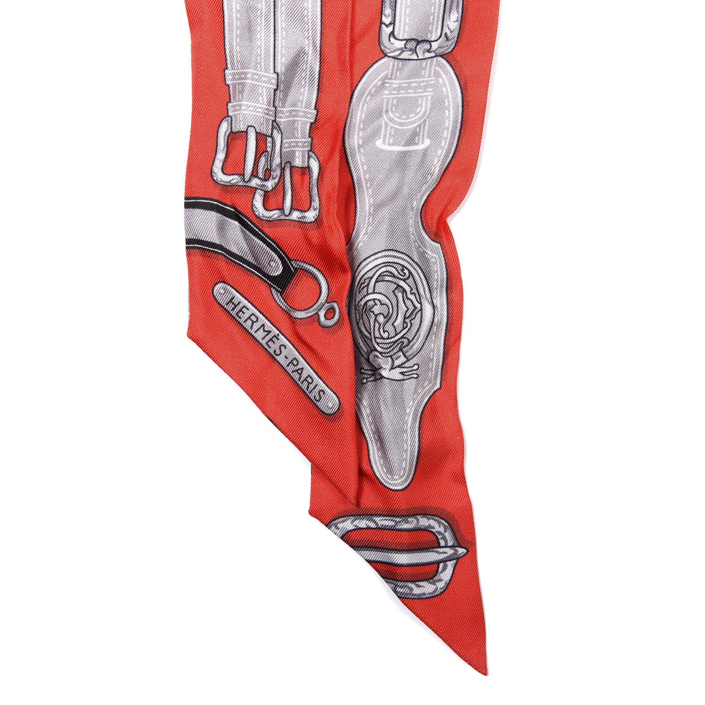Silk Harnais Des Presidents Twilly Rouge Black Gris
