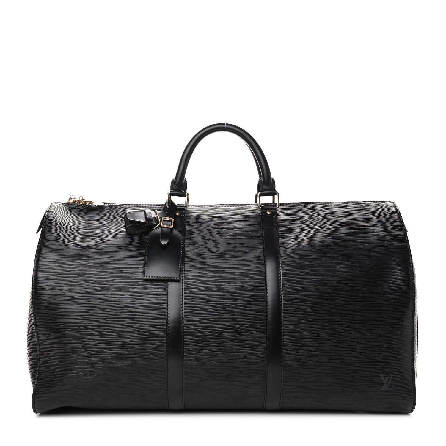 Louis Vuitton Epi Keepall 50 Black 1 of 9