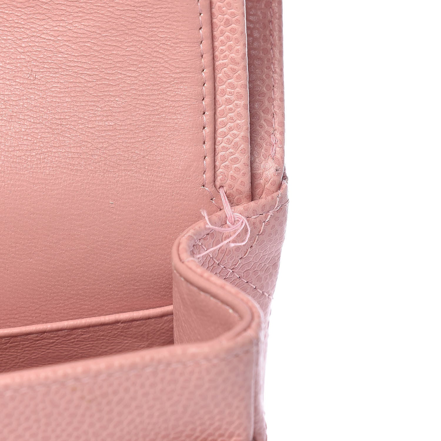 Chanel Caviar Quilted Medium Double Flap Pink 14 of 15