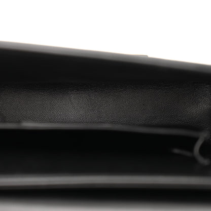 Christian Dior Crackled Lambskin 30 Montaigne Box Bag Black 5 of 14