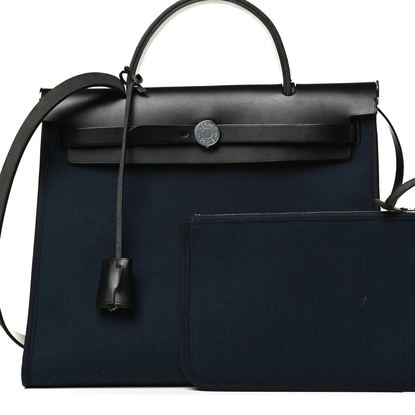 Toile Vache Hunter Herbag Zip PM 31 Bleu Marine Black
