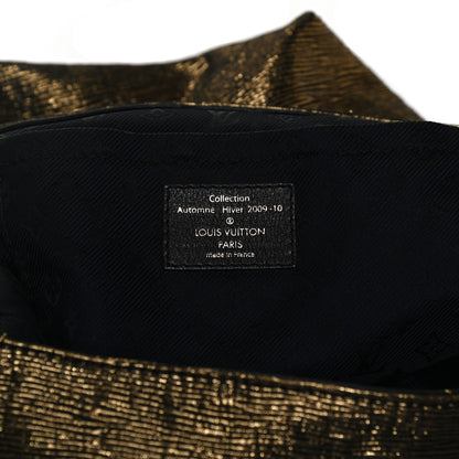 Louis Vuitton Metallic Jacquard Double Jeu Tote Gold 6 of 11
