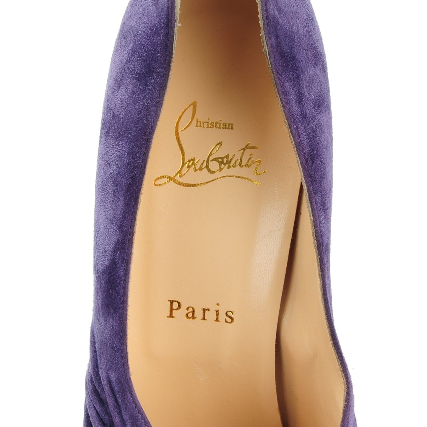 Suede Drapadita 150 Pumps 40 Iris