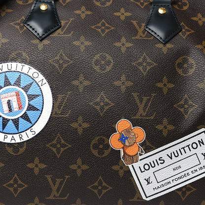Louis Vuitton Monogram My World Tour Speedy Bandouliere 30 Black 6 of 9