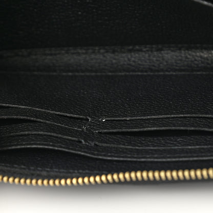 Louis Vuitton Empreinte Zippy Wallet Black 7 of 8