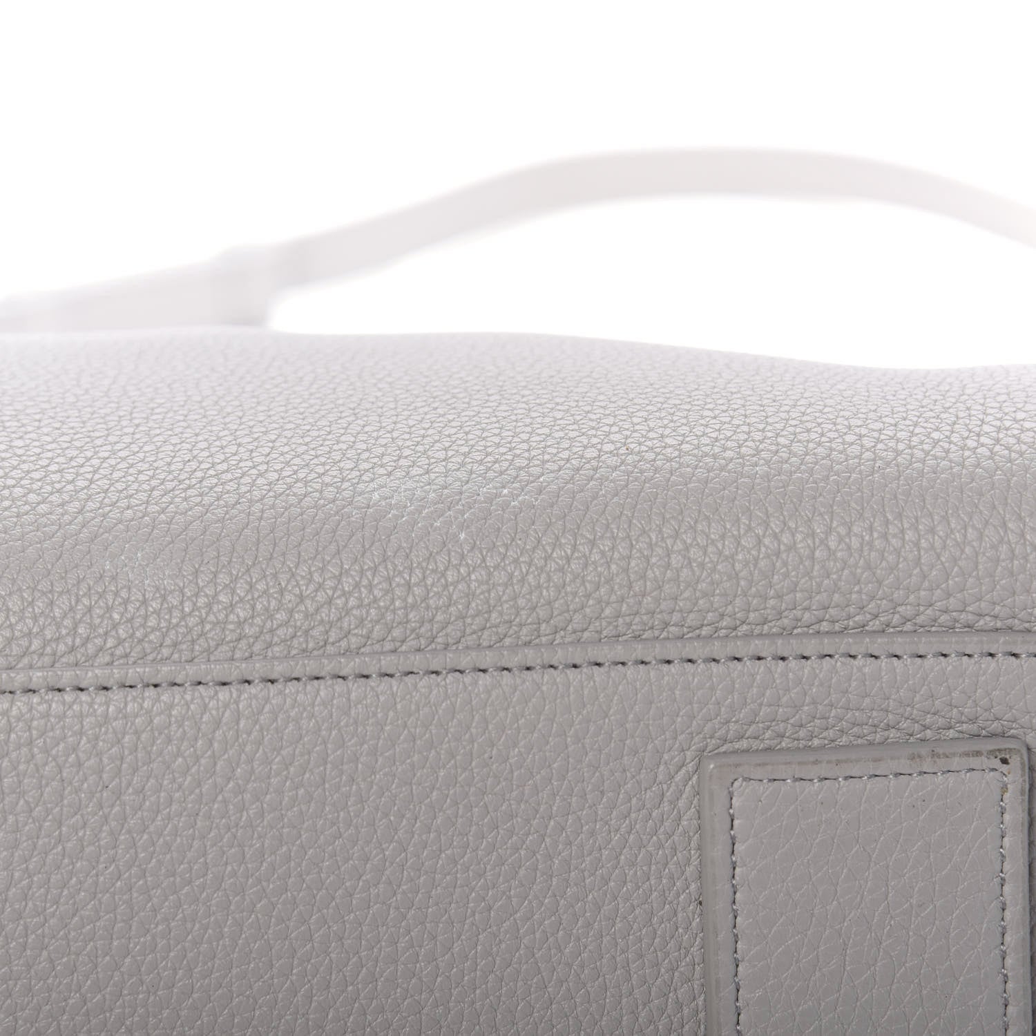 Saint Laurent Grained Calfskin Small Supple Sac De Jour Grey 11 of 13