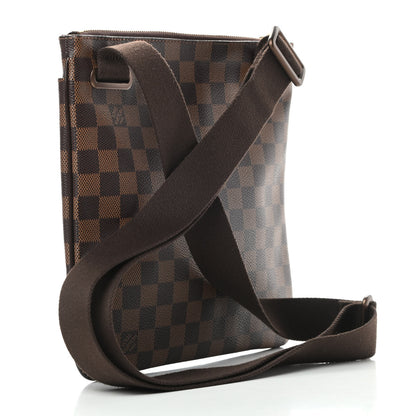 Louis Vuitton Damier Ebene Brooklyn Flat Pochette 3 of 10