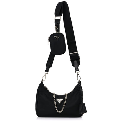Prada Nylon Re-Edition 2005 Shoulder Bag Black 1 of 10