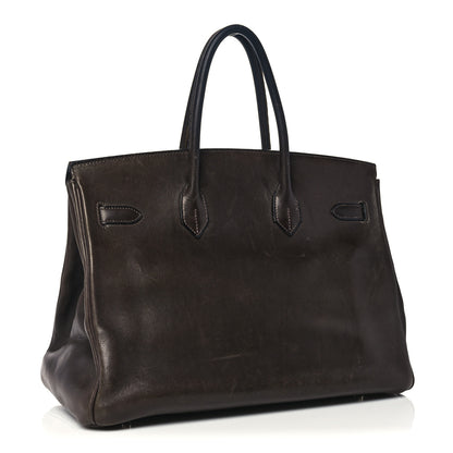 Hermes Swift Birkin 35 Chocolate 2 of 46
