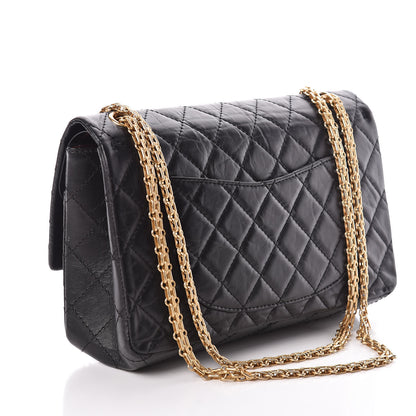 Chanel Aged Calfskin Lucky Charms 2.55 Reissue 226 Flap Black 3 of 12