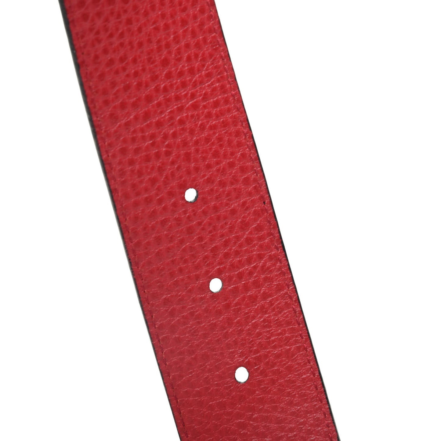 Calfskin 1973 Reversible Belt 105 42 Black Red