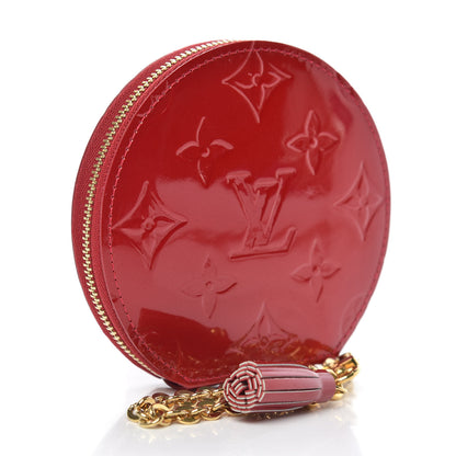 Louis Vuitton Vernis Chapeau Coin Purse Pomme D'Amour 3 of 8