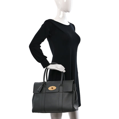Mulberry Classic Grain Calfskin Bayswater Mole Grey 3 of 8
