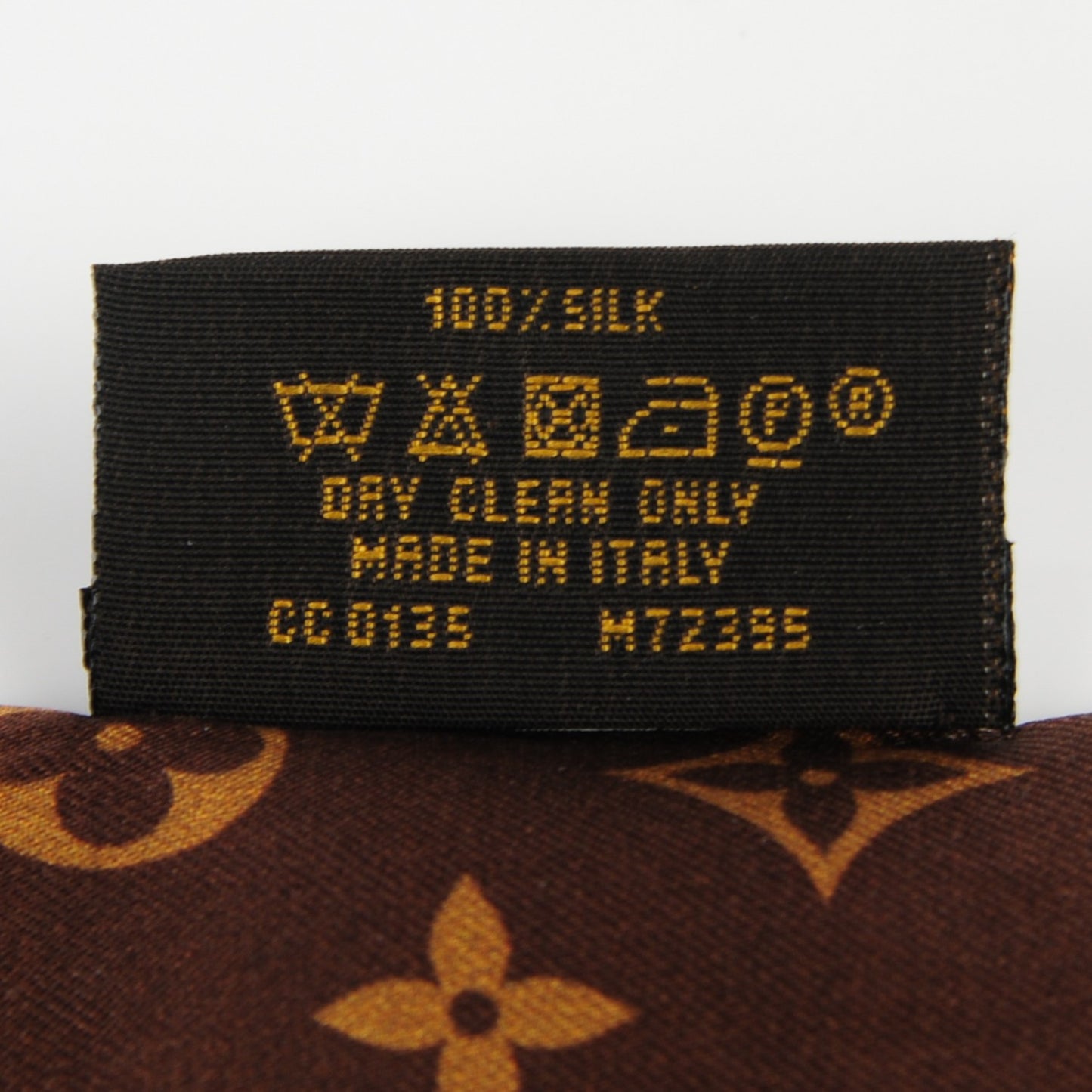 Silk Monogram Trunks Bandeau