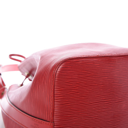 Louis Vuitton Epi Petit Noe Castillan Red 10 of 16