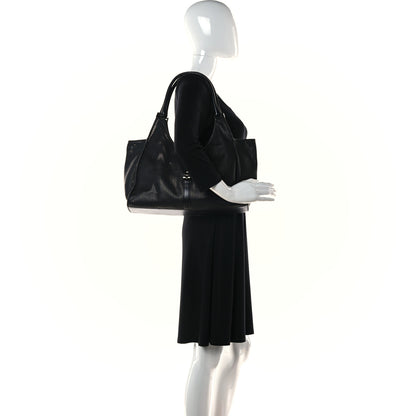 Gucci Perforated Calfskin Jackie O Hobo Black 2 of 14