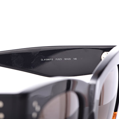 Celine Catherine Sunglasses CL 41098/F/S Black Havana 6 of 6