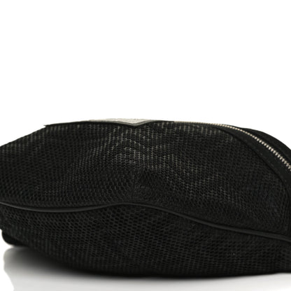 Fendi Neoprene FF Perforated Belt Bag Black 10 of 10