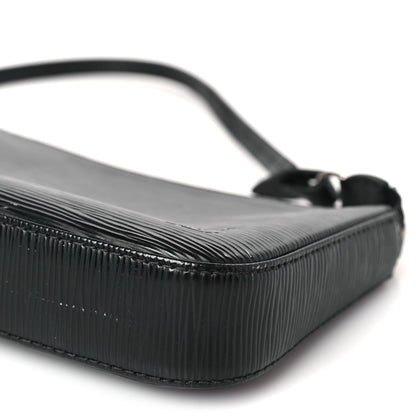 Louis Vuitton Epi Pochette Accessories NM Black 9 of 12