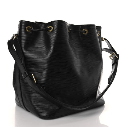 Louis Vuitton Epi Petit Noe Black 3 of 8