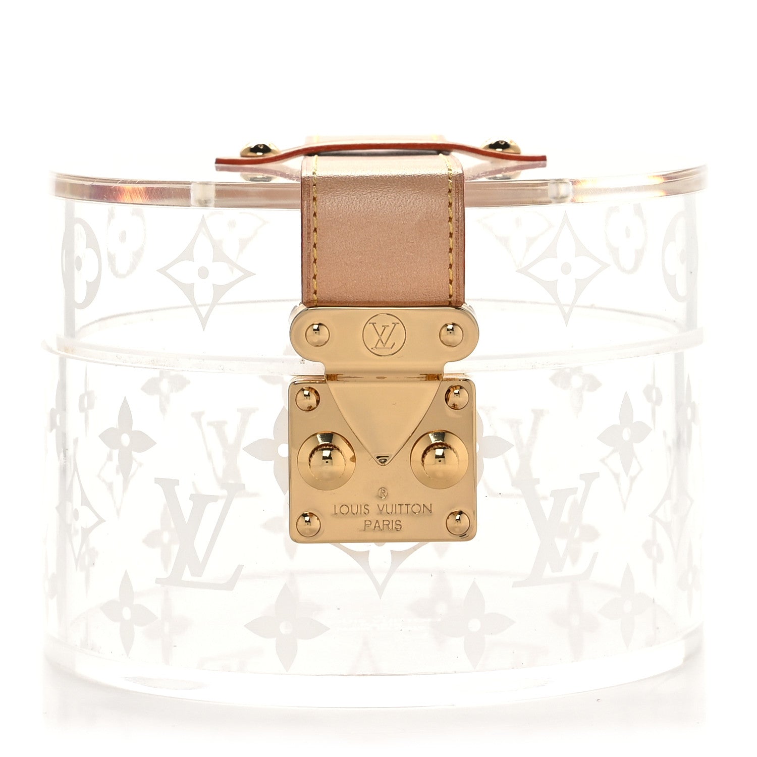 Louis Vuitton Transparent Plexiglass Box Scott 1 of 8