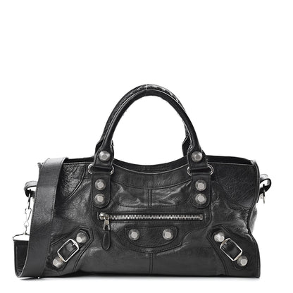 Balenciaga Agneau Giant 21 Silver Hardware Part Time Black 1 of 19