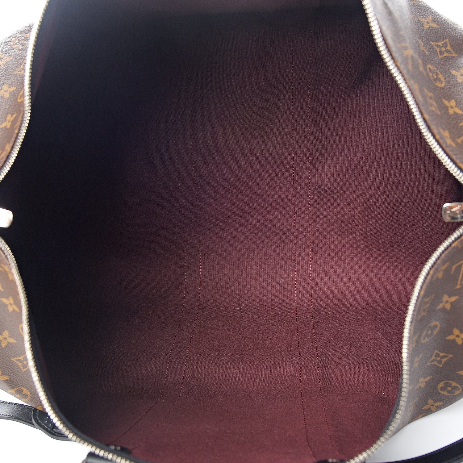 Louis Vuitton Monogram Macassar Keepall Bandouliere 55 4 of 9