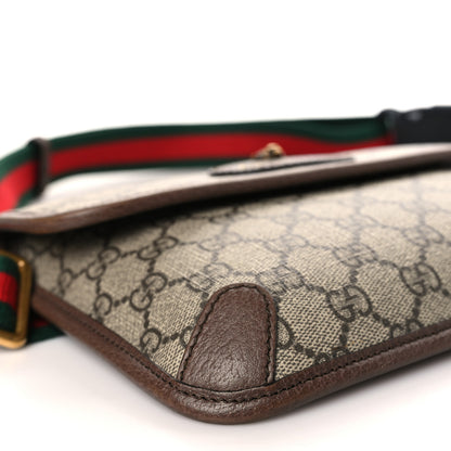 Gucci GG Supreme Monogram Neo Vintage Web Belt Bag Brown 8 of 9