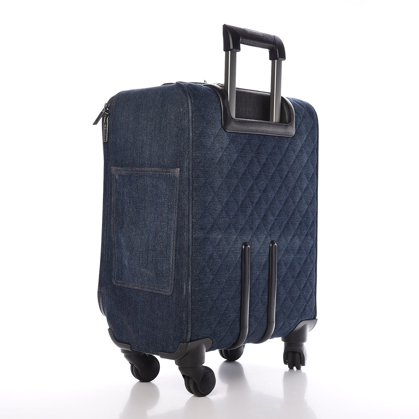Denim Quilted Coco Cuba Charms Trolley