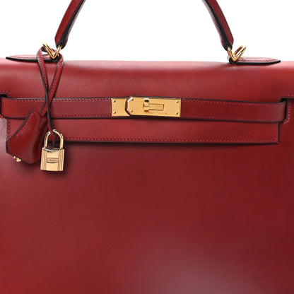 Hermes Box Kelly Sellier 32 Rouge H 8 of 10