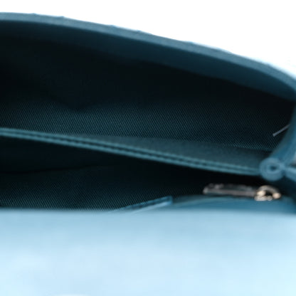 Chanel Caviar Quilted Incognito Mini Coco Handle Flap Dark Turquoise 5 of 10