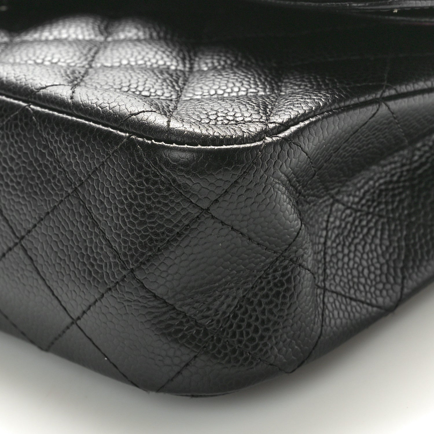 Chanel Caviar Quilted Medium Double Flap Black 10 of 10