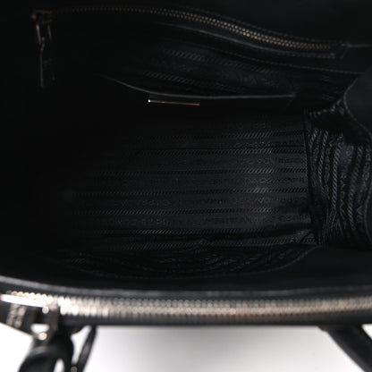Prada City Calf Sport Twin Pocket Tote Black 5 of 10
