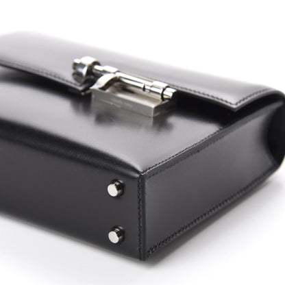 Hermes Box Mini Verrou Chaine Bag Black 7 of 11