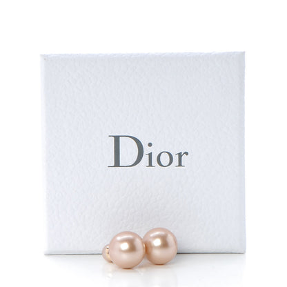 Christian Dior Pearl Mise En Dior Tribal Earrings Pink 4 of 4