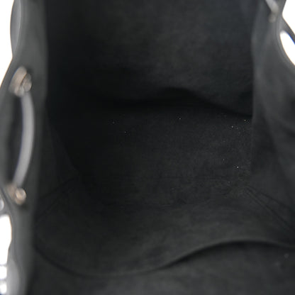 Louis Vuitton Lambskin Monogram Montsouris Vibe PM Black 5 of 10