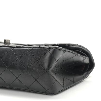 Chanel Aged Calfskin Quilted 2.55 Reissue 225 Flap Black 10 of 12