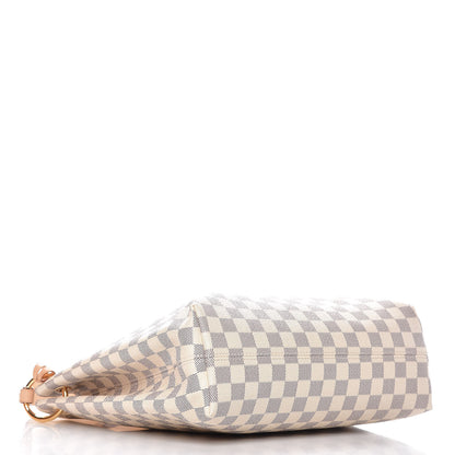 Louis Vuitton Damier Azur Graceful PM Rose Ballerine 4 of 9
